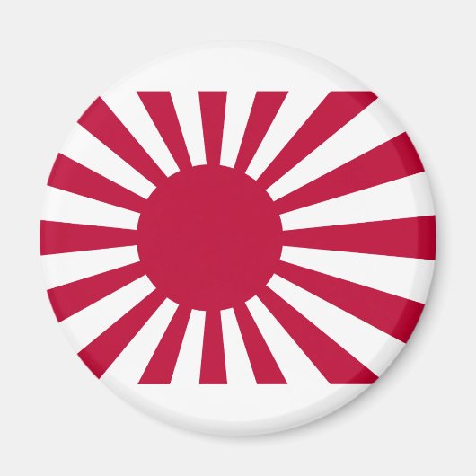 日本旭日国旗 マグネット (正面)