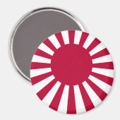 日本旭日国旗 マグネット (正面/裏面)