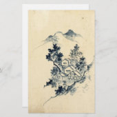 日本景観 便箋 (正面/裏面)