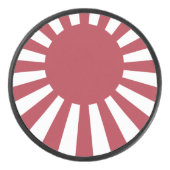 日本朝日国旗、江戸から第2次世界大戦 アイスホッケーパック (正面)