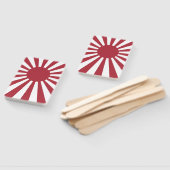 日本朝日国旗、江戸から第2次世界大戦 ハンドファン (組立なし)