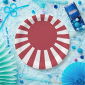 日本朝日国旗、江戸から第2次世界大戦 ペーパープレート (パーティー)