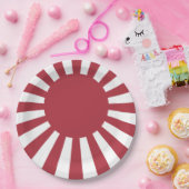 日本朝日国旗、江戸から第2次世界大戦 ペーパープレート (パーティー)