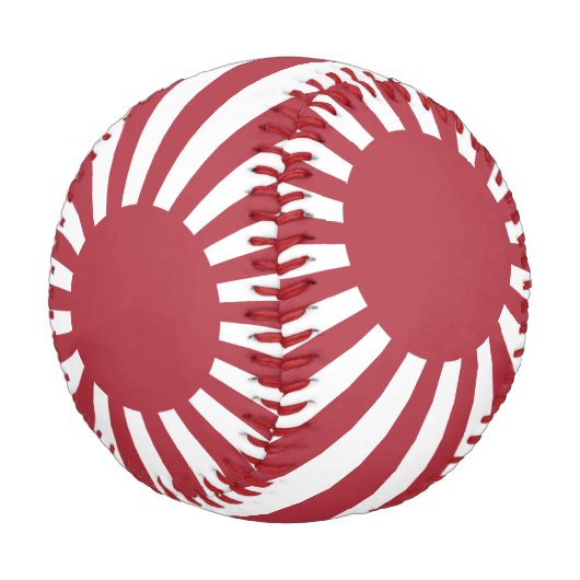 日本朝日国旗、江戸から第2次世界大戦 野球ボール (アングル)