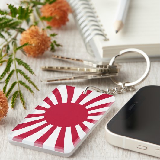 日本朝日旗 キーホルダー (正面右)
