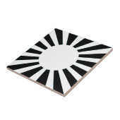 日本朝日旗 タイル (側面)