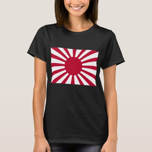 日本朝日旗 Tシャツ (正面)