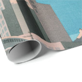 日本東京ヴィンテージ日本の旅行ポスター ラッピングペーパー (ロールコーナー)