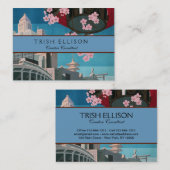 日本東京ヴィンテージ日本の旅行ポスター 名刺 (正面/裏面)