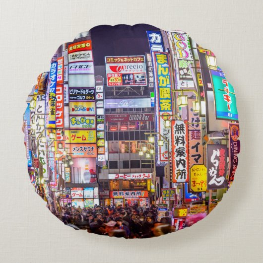 日本東京 – 2014年3月14日:シンボルや象徴密線 ラウンドクッション (正面)