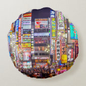 日本東京 – 2014年3月14日:シンボルや象徴密線 ラウンドクッション (裏面)