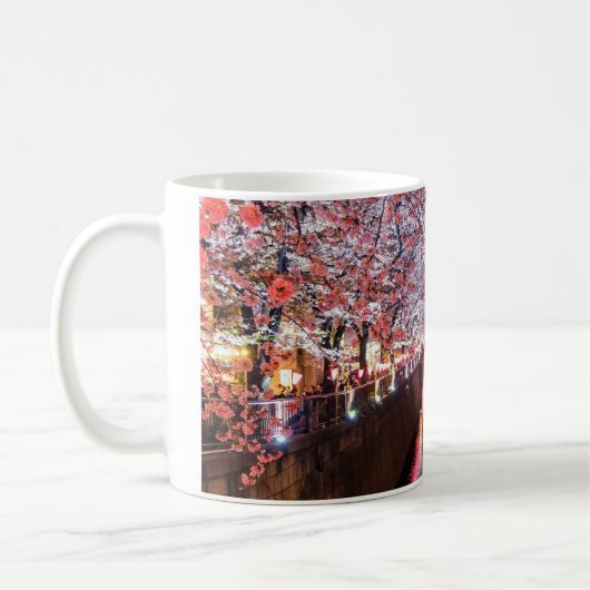 日本桜 コーヒーマグカップ (左)