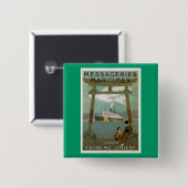 『日本極東メセガリーマリタイム』 缶バッジ (正面&裏面)