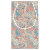 日本様式パターン。 実例 スモールペーパーバッグ (裏面)