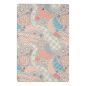 日本様式パターン。 実例 ミニクリップボード (裏面)