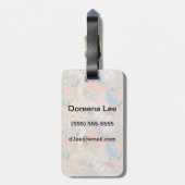 日本様式パターン。 実例 ラゲッジタグ (裏面縦)