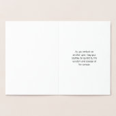 日本武士歴史　徳川　輝かしい 箔カード (内部)