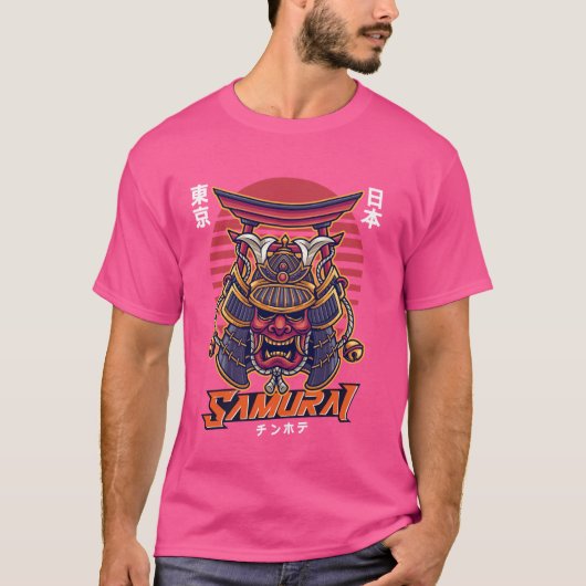 日本武家将軍鳥居神社 Tシャツ (正面)