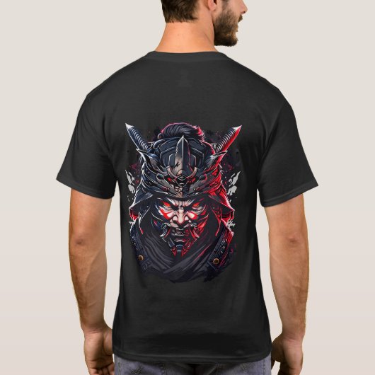 日本武者 メンズTシャツ Tシャツ (裏面)