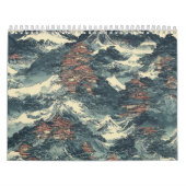 日本油彩風景 カレンダー (カバー)