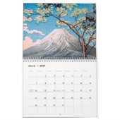 日本浮世絵に見る富士山十二景 カレンダー (3月 2027)