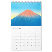 日本浮世絵に見る富士山十二景 カレンダー (1月 2027)