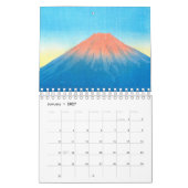 日本浮世絵に見る富士山十二景 カレンダー (1月 2027)