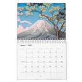 日本浮世絵に見る富士山十二景 カレンダー (3月 2027)