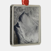 日本海に形成される雲通り メタルオーナメント (右)