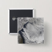 日本海に形成される雲通り 缶バッジ (正面&裏面)