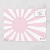 日本海軍兆候 ポストカード (裏面)