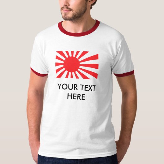 日本海軍旗 Tシャツ (正面)