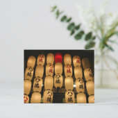 日本灯 ポストカード (スタンド正面)