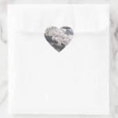 日本熊本の桜 ハートシール (バッグ)