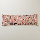 日本猫浮世絵おもしろい子猫 ボディピロー (裏面)