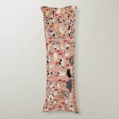 日本猫浮世絵おもしろい子猫 ボディピロー (正面縦)