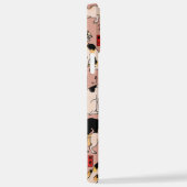 日本猫浮世絵おもしろい子猫 iPhoneケース (右側面)