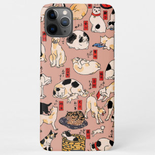 日本猫浮世絵おもしろい子猫 iPhone 11Pro MAXケース