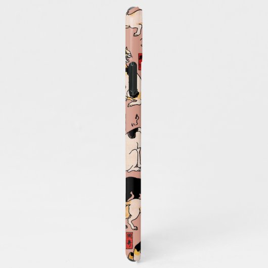 日本猫浮世絵おもしろい子猫 iPhoneケース (右側)