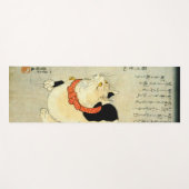 日本猫、国芳の日本のな猫、Kuniyoshi、Ukiyo-e ヨガマット (正面(横))