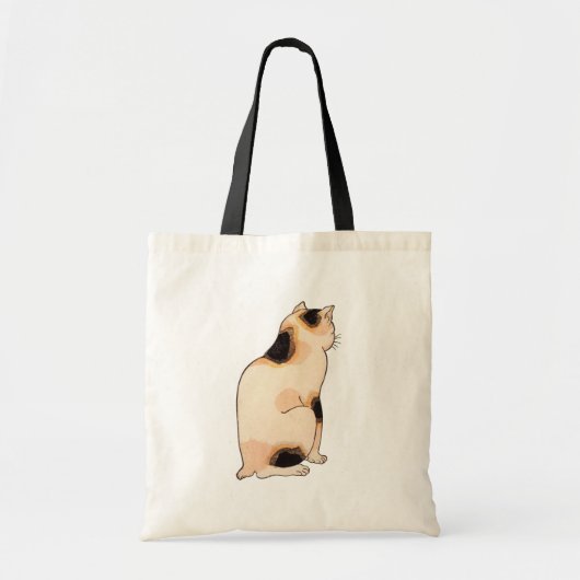 日本猫, 国芳 Japanese Cat, Kuniyoshi, Ukiyo-e トートバッグ (正面)
