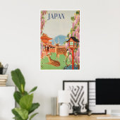 日本画 日本美術 プリント 旅行ポスター (ホームオフィス)