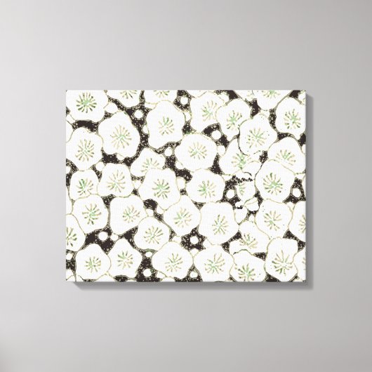 日本白花フローラ園 キャンバスプリント (正面)