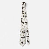 日本白花フローラ園 ネクタイ (正面)