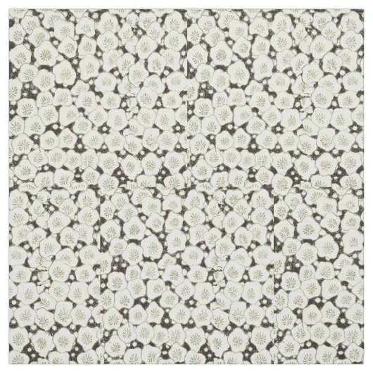 日本白花フローラ園 ファブリック (見本)