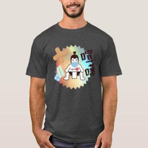 日本相撲東京 – ファイト!!(フィート)薬/マスク Tシャツ