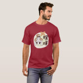 日本相撲東京 – ファイト!!(フィート)3匹の猫 Tシャツ (正面フル)