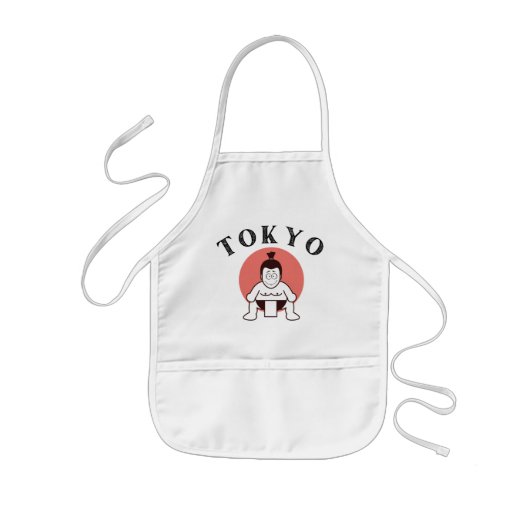 日本相撲東京 – 太陽の子 子供用エプロン (正面)