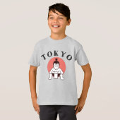 日本相撲東京 – 太陽の子 Tシャツ (正面フル)