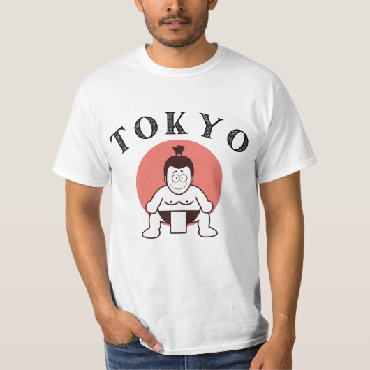 日本相撲東京 – 太陽の子 Tシャツ (正面)